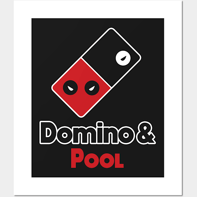 Domino and Pool Wall Art by TrulyMadlyGeekly